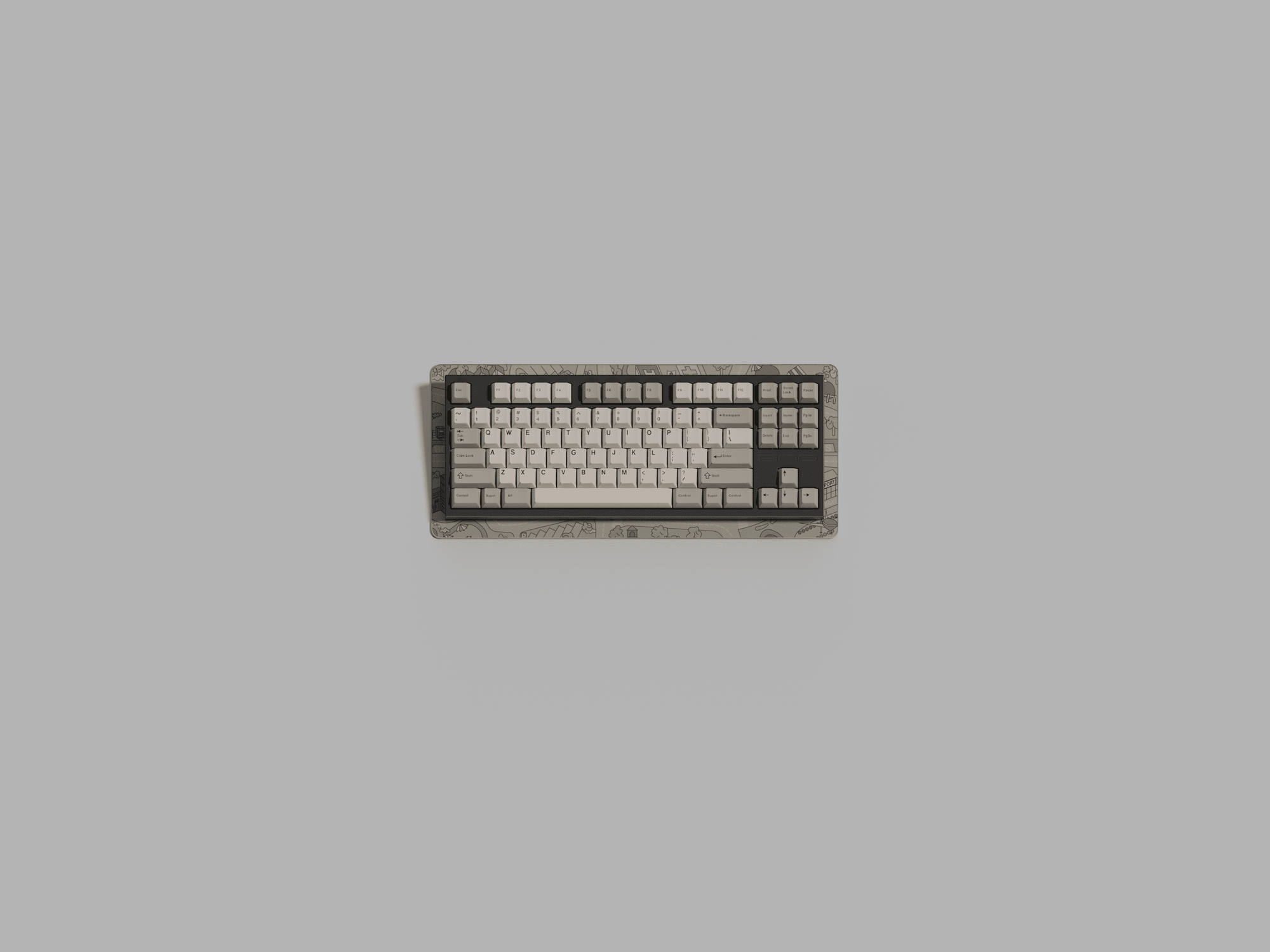 Busy Town Deskmat R3