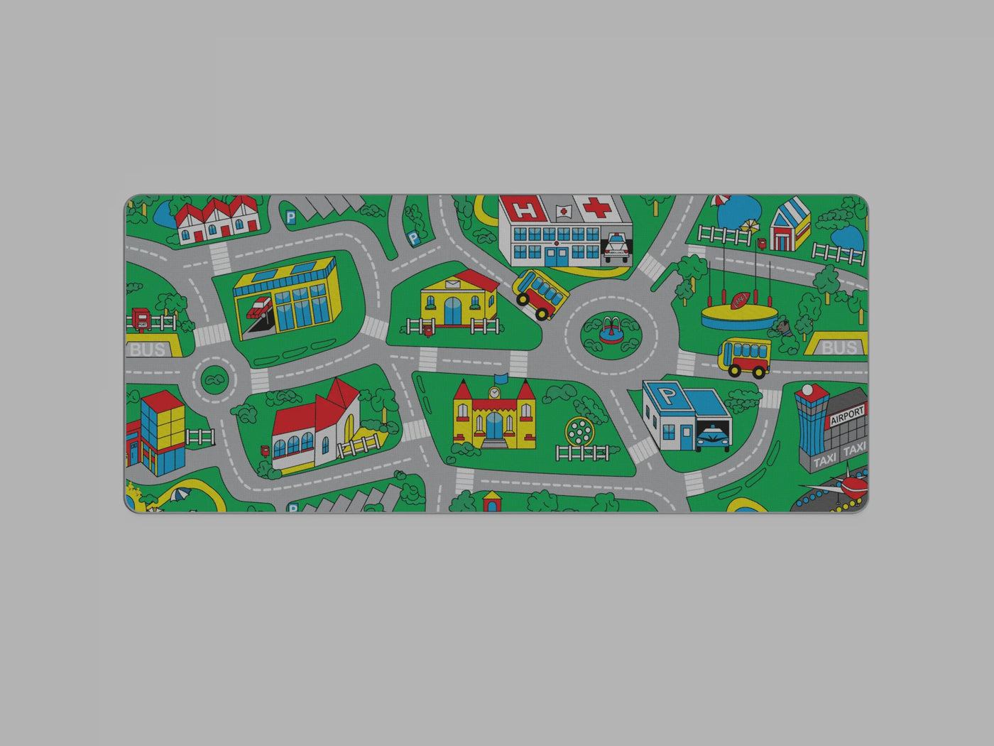 Busy Town Deskmat R3