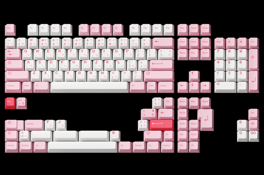 GMK keycaps leftover