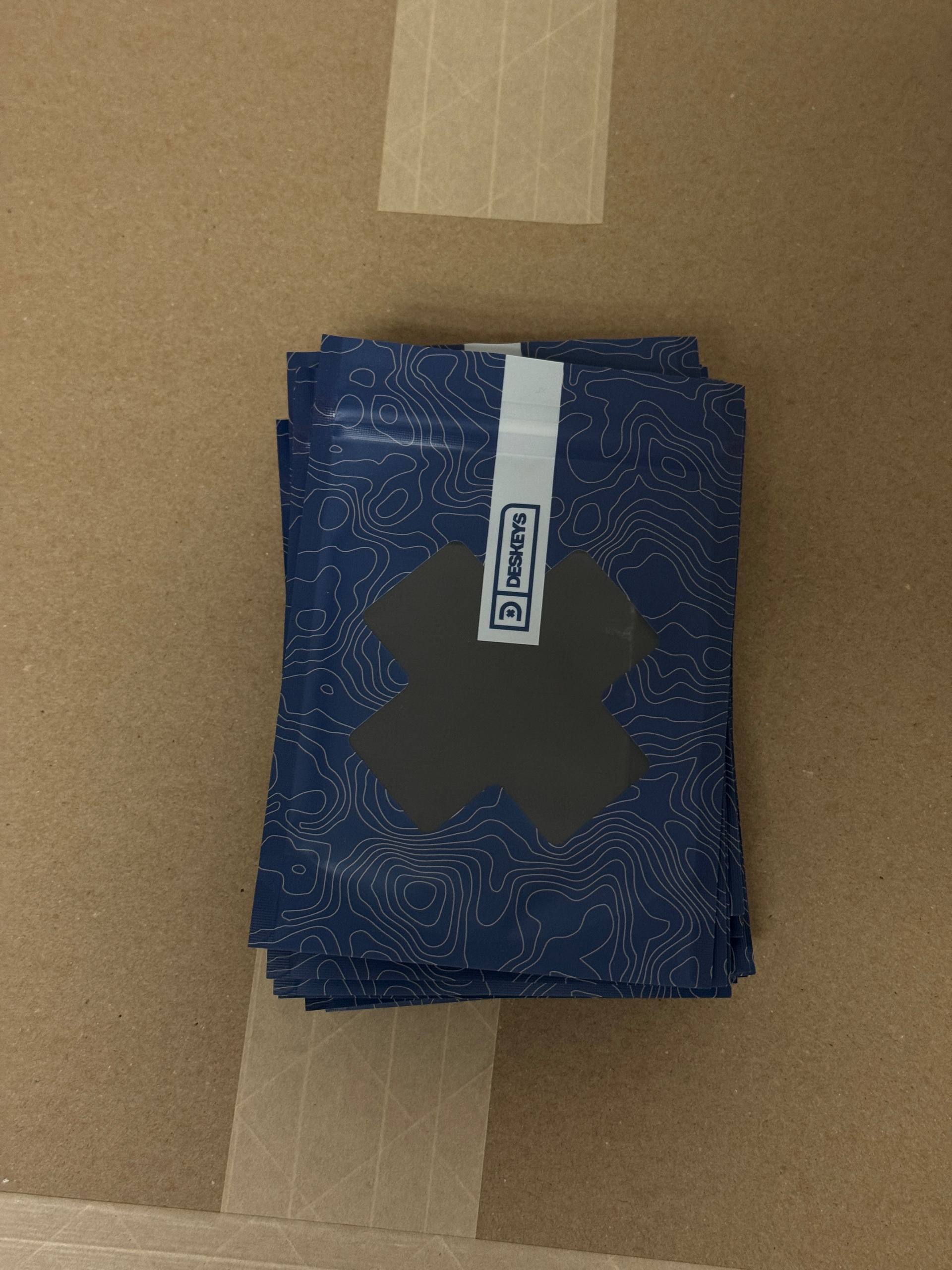 17 packs of black Deskeys switch films