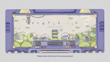 GMK Purple-ish Deskmats